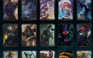 Conta LoL, Full Acesso, Prata II, 124 Campeões, 65 Skins