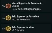 Conta de lol md10 mmr alto