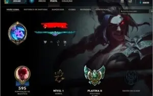 Conta Platina 2 391 Skins