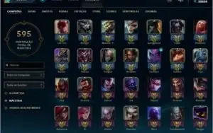 Conta Platina 2 391 Skins