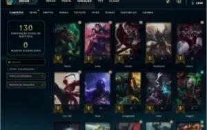 CONTA LOL - PRATA 2, 50 Champs, 30 Skins