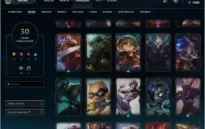 CONTA LOL - PRATA 2, 50 Champs, 30 Skins