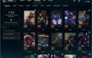 CONTA LOL - PRATA 2, 50 Champs, 30 Skins