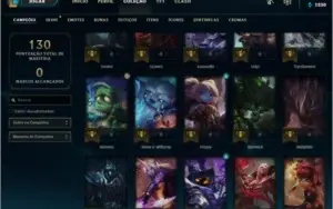 CONTA LOL - PRATA 2, 50 Champs, 30 Skins
