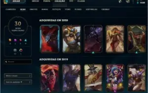 CONTA LOL - PRATA 2, 50 Champs, 30 Skins