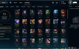 Conta LOL Diamante IV Smurf 2019