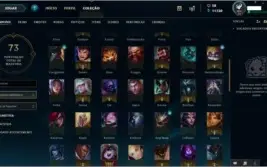 Conta LOL Diamante IV Smurf 2019