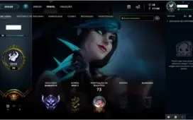 Conta LOL Diamante IV Smurf 2019