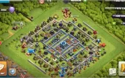 Conta Clash of Clans CV 13 semi ful