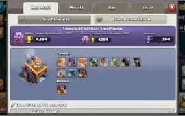 Conta Clash of Clans CV 13 semi ful
