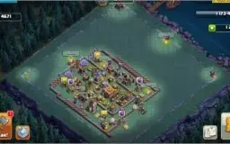 Conta Clash of Clans CV 13 semi ful