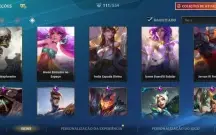 Conta Wild Rift ex GM com 111 skins
