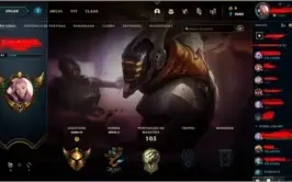 Conta lol Gold