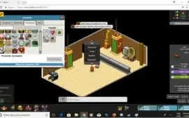 Conta Habbo desde 2009 Muitos mobis