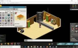 Conta Habbo desde 2009 Muitos mobis