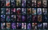 Platina 1, 77 campeões, 66 skins incluindo Zyra Prestígio