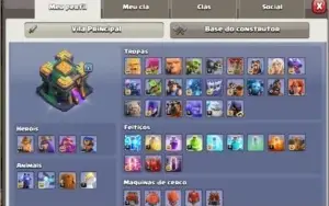 Conta clash off clans cv14