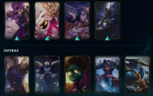 Conta League of Legends - Esmeralda 4 "MMR ALTO"