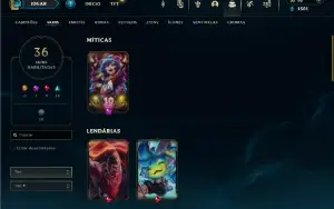 Conta League of Legends - Esmeralda 4 "MMR ALTO"