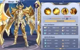Conta Saint Seiya awakening - level 65 - Servidor A-81