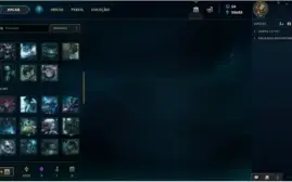 Conta GOLD 3 - Kayle Juíza - Muito Espólios - Skins Vitorios