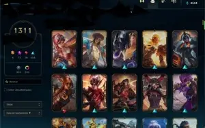 CONTA LEGUE OF LEGENDS RARA