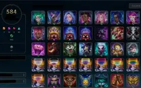 CONTA LEGUE OF LEGENDS RARA