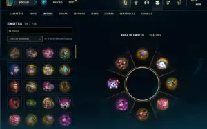 Esmeralda 4 com 42 Champs e 7 Skins + 2 Fragmentos