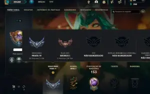 Prata 4 com 40 Champs e 43 Skins + 3 Espolios