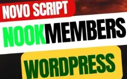 Script  Área de Membros  Nook Members V2 WordPress