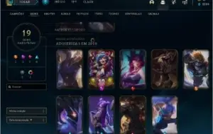 conta lol plat 2