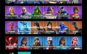 CONTA FORTNITE FA COM 26 SKINS E FUSÃO