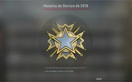 CS PRIME + MEDALHA DE SERVIÇO DE 2019