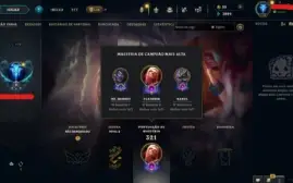 Conta League of Legends Full Acesso - 99 Champs e 41 Skins