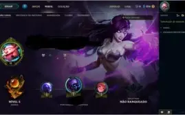 conta unranked lvl 31