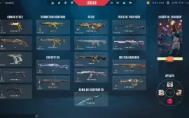 CONTA VALORANT MMR IMORTAL/ASCENDENTE MUITAS SKINS