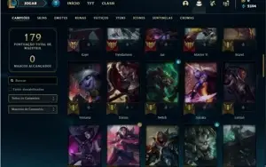 Conta Bronze 4 com 70 Champs e 52 Skins