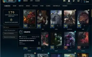 Conta Bronze 4 com 70 Champs e 52 Skins