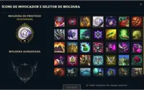 CONTA PLATINA SMURF COM 12K DE ESSENCIA AZUL
