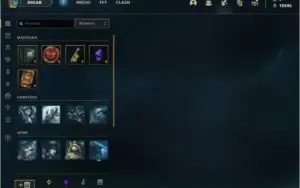 CONTA PLATINA SMURF COM 12K DE ESSENCIA AZUL