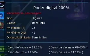 conta LADMO servidor: omega com Omegamon X