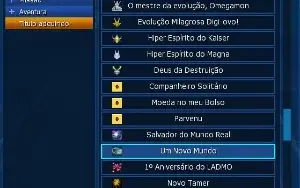 conta LADMO servidor: omega com Omegamon X