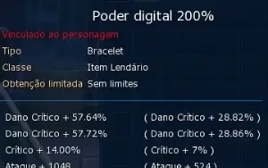 conta LADMO servidor: omega com Omegamon X