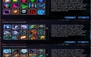 Conta LoL Gold 5/128 skins