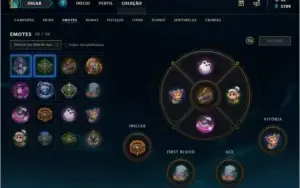 Conta League Of Legends 80 Skin's falta 9 champs.