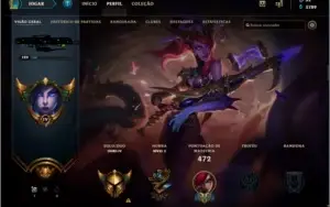 Conta League Of Legends 80 Skin's falta 9 champs.