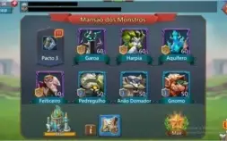 Conta Lords Mobile Castelo LV25