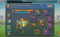 Conta Lords Mobile Castelo LV25