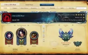 Conta DIAMOND III ALL champions e runas usáveis