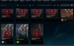 Conta de LOL Platina 3 + 145 Skins + Todos os Campeões
